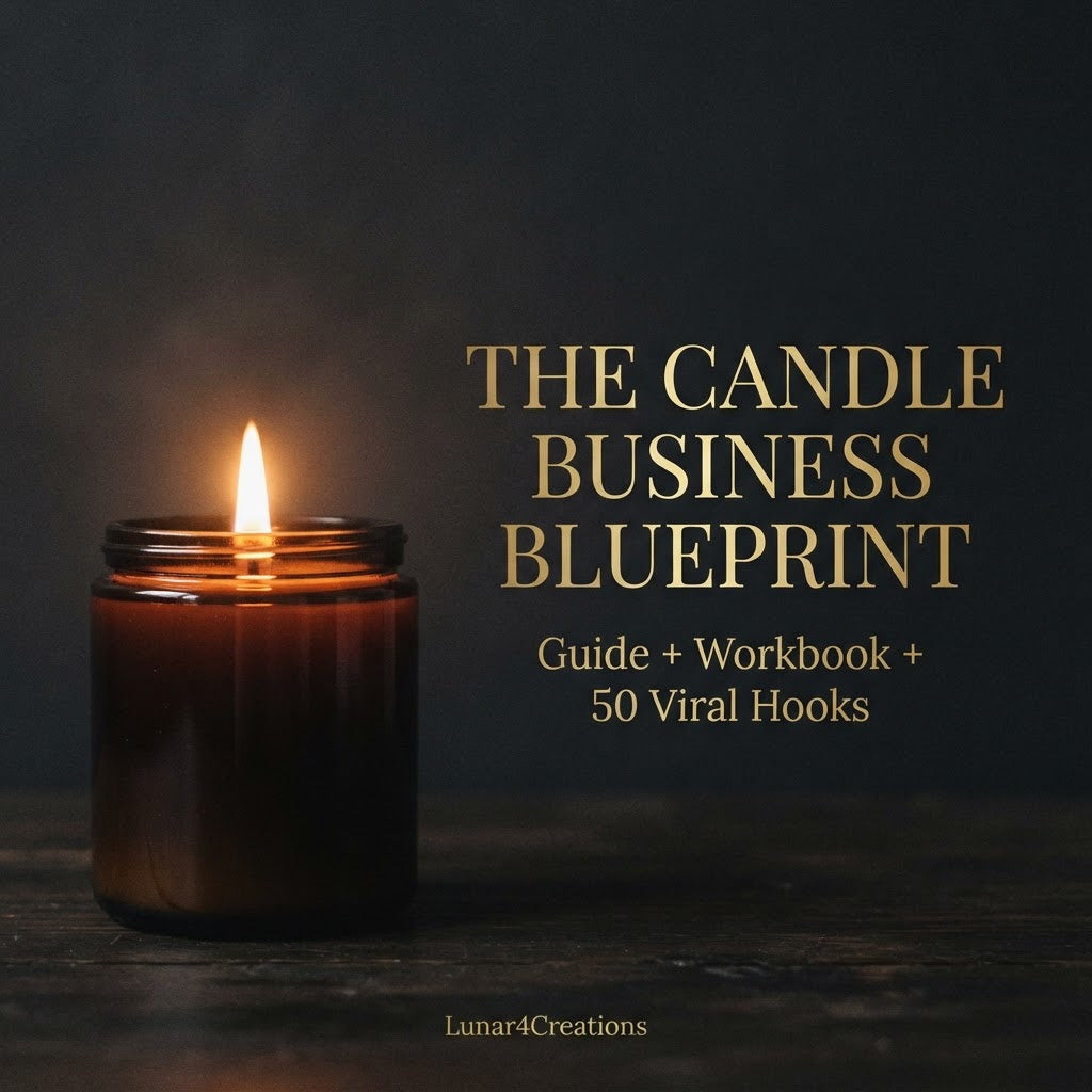 The Candle Business Blueprint  — Digital Guide + Workbook + Viral Content Pack